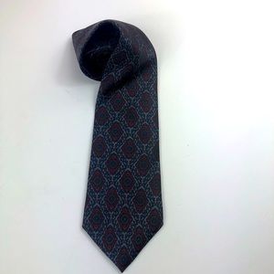 Jeffrey Scott Vintage Eclectic Silk Tie Preppy Old Money Office Career